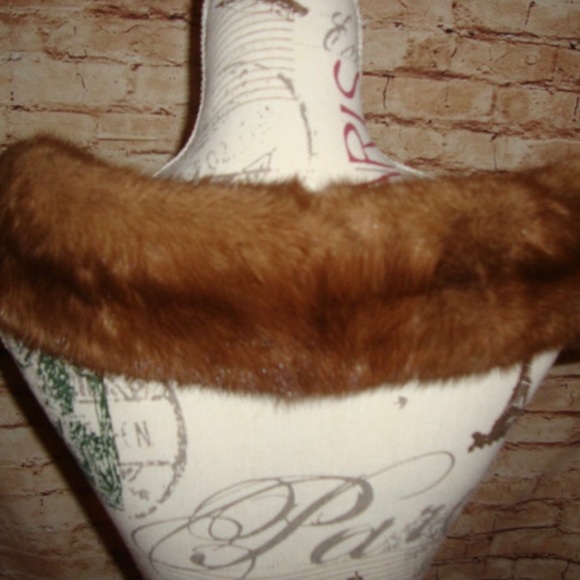 Rare Vintage Double Russisn SABLE Mink Fur Stole Wrap or Collar Scarf Scarve - Picture 2 of 12